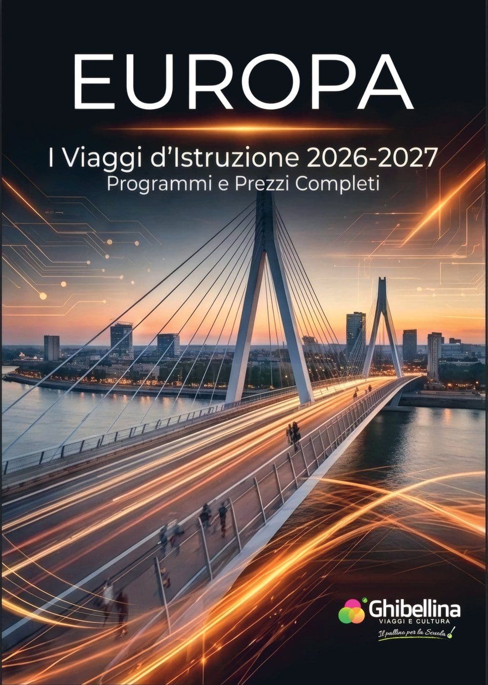 Copertina del catalogo Viaggi d'istruzione in Europa
