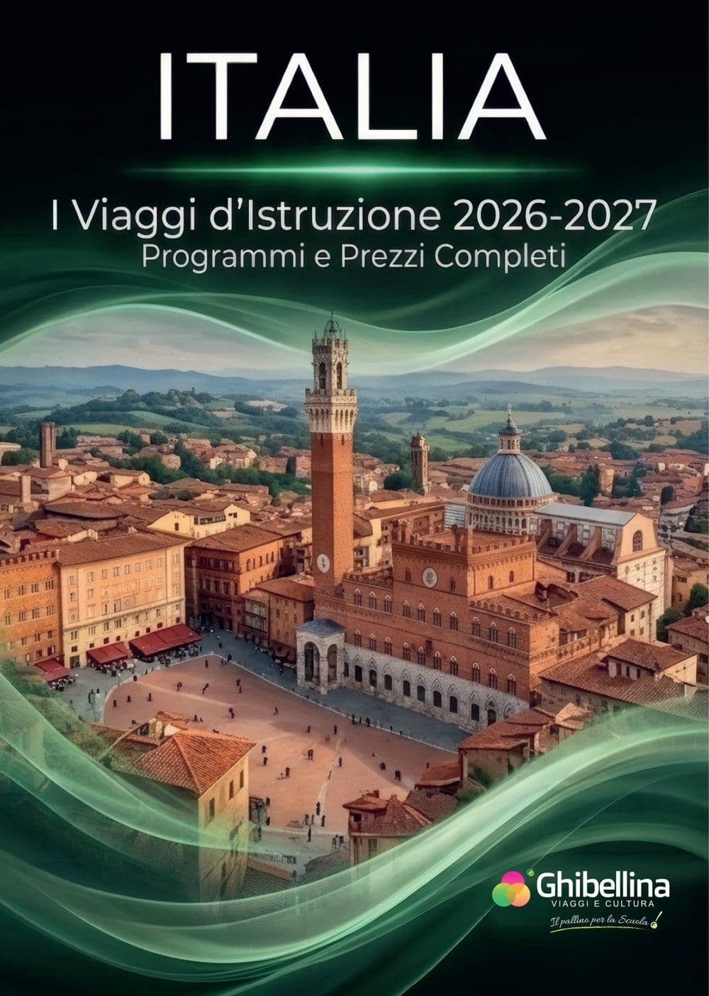 Copertina del catalogo Viaggi d'istruzione in Italia