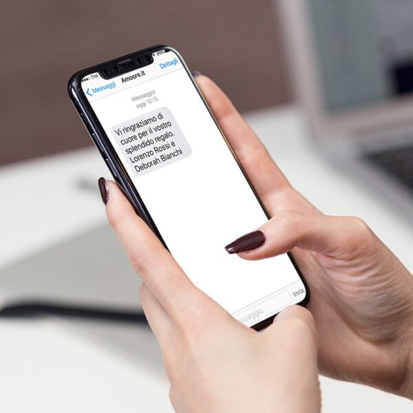 SMS per ringraziare amici